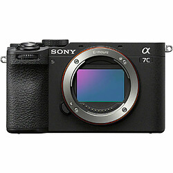 Sony Alpha A7C II Body Noir Boîtier +Lexar 256GB Professional 1800x UHS-II SDXC Memory Card + Kingma 2000mAh Battery (Sony NP-FZ100)