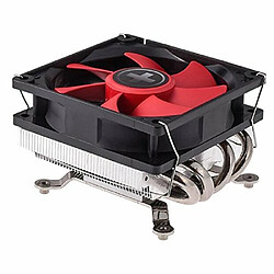 Xilence Performance C Série - Refroidisseur PC - XC041 - Top Flow - Heatpipe - Intel - Rouge/Noir