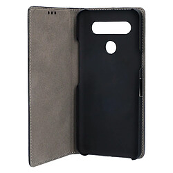 Housse Folio pour Mobile LG K51S KSIX Standing Noir