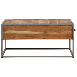 Acheter Maison Chic Table basse,Table Console Table d'appoint, Table pour salon 75 x 75 x 35 cm Bois solide d'acacia -MN12013