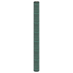 vidaXL Membrane anti-mauvaises herbes vert 1,5x100 m PP