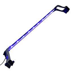 vidaXL Lampe à LED d'aquarium avec pinces 75-90 cm Bleu et blanc