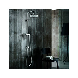 Karag Set de douche murale LUCY avec douchette en chrome