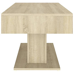 Acheter vidaXL Table basse chêne sonoma 96x50x45 cm bois d'ingénierie