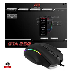 Advance Souris GAMER GAMING PRO GTA250 RGB Coque design 4800DPI