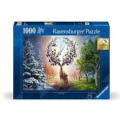 Puzzle 1000pieces, Cerf Fantastique, Adultes&enfants des 14ans, Puzzle de qualité supérieure, 12001088, Edition 50 ans, Ravensburger