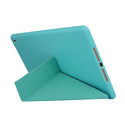 Wewoo Housse Étui Coque Pour iPad 10,2 pouces TPU Déformation horizontale Etui en cuir avec support Vert pas cher