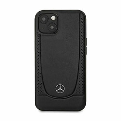 Avis Mercedes Cuir Urban Line - Coque pour iPhone 14 Plus (Noir)