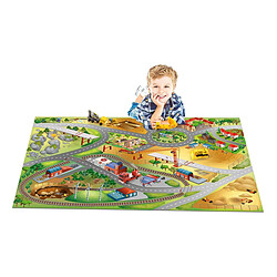 1A2T Tapis enfant CONNECTE CHANTIER Tapis Polyester de House Of Kids