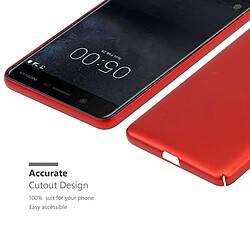 Cadorabo Coque Nokia 3 2017 Etui en Rouge pas cher