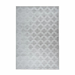 Paris Prix Tapis Vintage Fait Main Monroe I Gris Bleu 160 x 230 cm