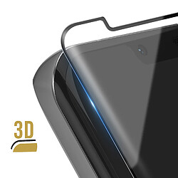 Acheter Avizar Verre Trempé pour Huawei Mate 50 Pro Dureté 9H Bords Incurvés 3D Contour Noir