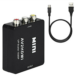 Acheter Universal (Noir) Adaptateur HDMI à AV Mini Converter Cable CVBS RCA 1080p Composite Video Audio