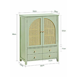 Avis SoBuy FSB72-GR Meuble d'Entrée, Meuble de Rangement, Armoire à Chaussures, Armoire Latérale, Buffet, Commode à Chaussures