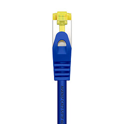 Avis Aisens Câble Réseau Patch Cord RJ45 LSZH Cat.7 600 MHz S/FTP PIMF AWG26 - 25cm - Couleur Bleu