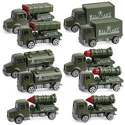 Universal Camions militaires, voitures, jouets, mini-camions, modèles, jouets, collections d'enfants.(Le noir)