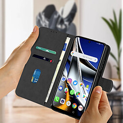 Avis Avizar Housse Xiaomi Poco X4 Pro 5G Clapet Portefeuille Fonction Support noir