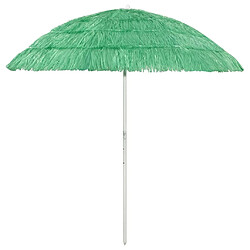 Maison Chic Parasol Jardin | Parasol de plage Hawaii Vert 240 cm - GKD61045