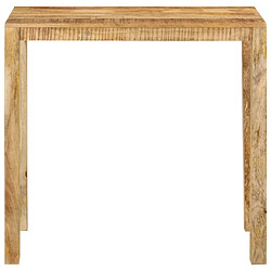 vidaXL Table de bar 112x55x108 cm Bois de manguier massif