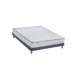 Idliterie Ensemble Matelas Ressorts + Mémoire de forme ODYSSEE + Sommier - Made in France