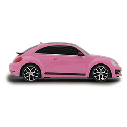 JAMARA Voiture télécommandée VW Beetle 1:24 Rose pas cher