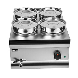 Bain-Marie 4 Pots Silverlink 600 BS4W - Lincat