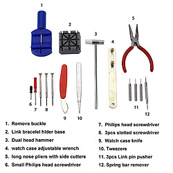 Acheter Outil de réparation de montre tournevis plat