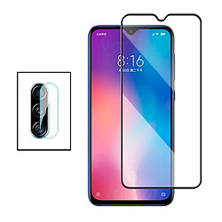 PHONECARE Kit Film Caméra Arrière + Film de Verre Trempé 5D Full Cover pour Xiaomi Mi A3