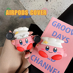 GUPBOO Airpods Coque Housse Étui Protecteur Compatible pour AirPods 3-Dessin animé mignon Star Kirby