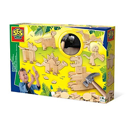 SES Creative Kit de menuiserie - Dinosaures