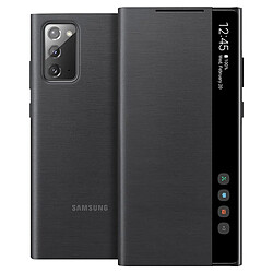 Samsung Étui Clear View pour Galaxy Note20 - Mystic Black