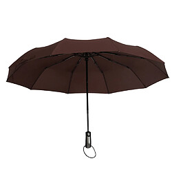 Parapluie De Voyage Automatique Auvent Coupe-vent Automatique Ouvert Café Fermé