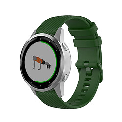 20 mm Bracelet de montre de rechange pour Garmin vivoactive 3 vivoactive 3 Musique Venu vivomove 3 Vert Fronce