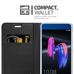 Cadorabo Coque Honor 9 Etui en Noir pas cher