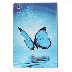 Avis Wewoo Smart Cover bleu pour iPad mini 1/2/3 peinture papillon motif horizontal étui en cuir flip avec support