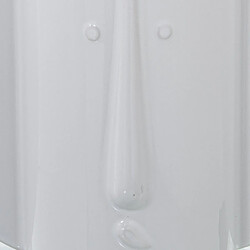 Acheter Vase Alexandra House Living Blanc Céramique Brillant Visage 13 x 24 x 20 cm