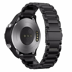 PHONECARE Bracelet Acier Stainless Lux + Outil pour Huawei Watch GT 3 46mm Active - Noir