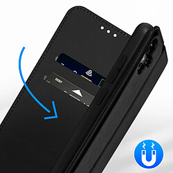 Avizar Étui pour Samsung Galaxy A04e Clapet Magnétique Porte-carte Support vidéo Noir pas cher