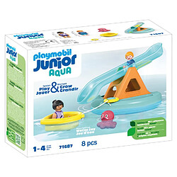 Playmobil® 71687 - Ilôt avec toboggan aquatique