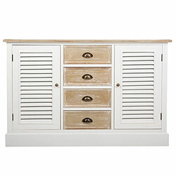 Avis Buffet Alexandra House Living Blanc Bois de paulownia Bois MDF 40 x 80 x 124 cm