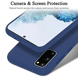 Cadorabo Coque Samsung Galaxy S20 Etui en Bleu pas cher