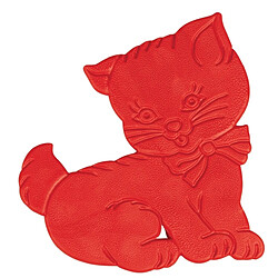 Acheter MSV lot de 5 stickers figurines antidérapantes de douche ou baignoire Caoutchouc Motif chat 12,5x11cm Multicolor