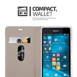 Cadorabo Coque Nokia Lumia 950 Etui en Bleu pas cher