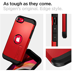 Acheter Spigen Sgp Spigen Coque pour iPhone Se [Tough Armor] Protection Ultime [US Military Grade] et [Air Cushion] Compatible avec iPhone Se 2020 - Rouge