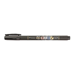 Avis Tombow WS-BS Stylo-feutre pointe souple Fudenosuke, noir