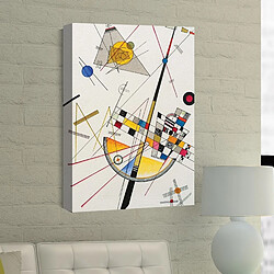 Avis EPIKASA Impression sur Toile Kandinsky Delicate Tension