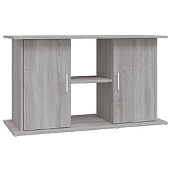 vidaXL Support pour aquarium sonoma gris 101x41x58cm bois d'ingénierie