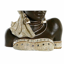 Figurine Décorative DKD Home Decor 32 x 22,5 x 35 cm Africaine (2 Unités)