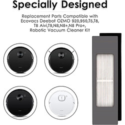 Avis INF Filtres pour Ecovacs Deebot OZMO 920, 950, T5, T8 AIVI Max MultiColor