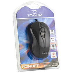 Esperanza TITANUM Souris optique filaire TM103K USB HORNET 3D 1000 DPI Noir BLISTER